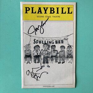 Celia Keenan-Bolger Signed Playbill Putnam County Spelling Bee Off Broadway 2005